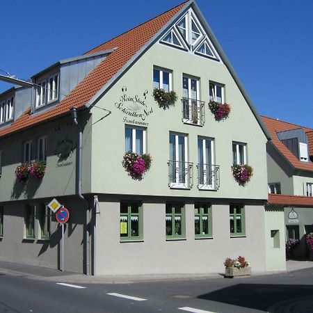 Hotel Weinstube Schwalbennest Karlstadt Zewnętrze zdjęcie